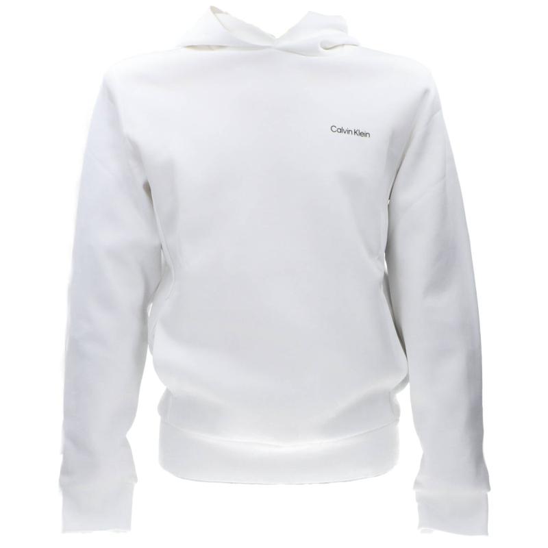 Felpe K10K109927 FELPA LOGO HOODIE Bianco