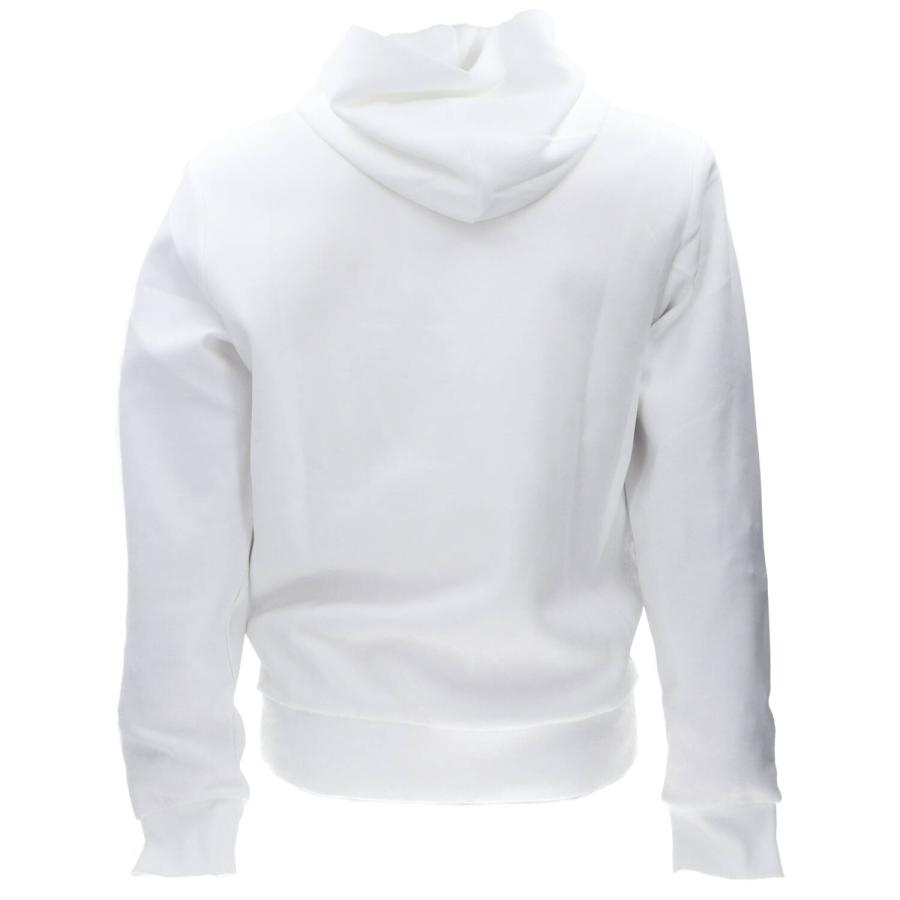 Calvin Klein Felpe K10K109927 FELPA LOGO HOODIE Bianco 3