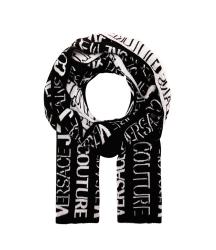 Sciarpe 73HA2H52 SCIARPA LOGATA Nero Bianco