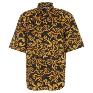 74GAL211 CAMICIA PRINT Nero...