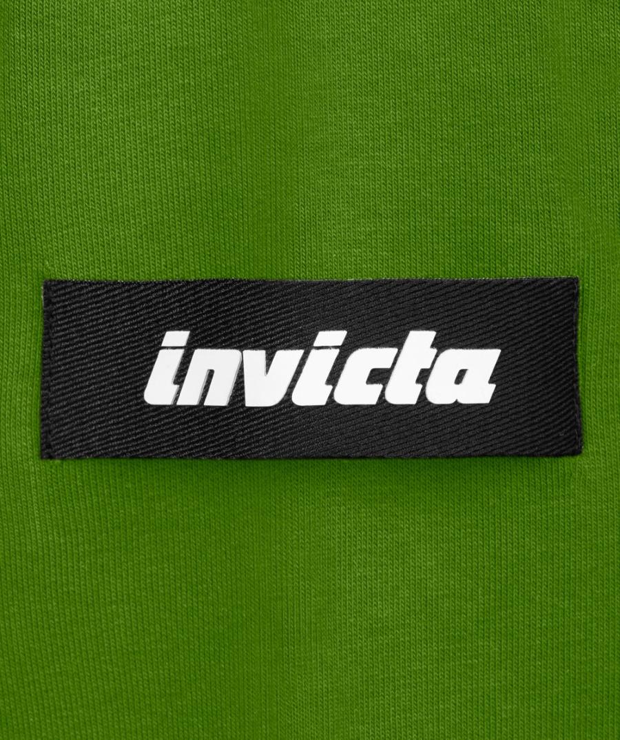 Invicta Felpe 4454339 CAPPUCCIO UNBRUSHED Verde 2
