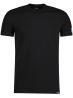 T-shirt D9M204480 BASIC T-SHIRT Nero Azzurro