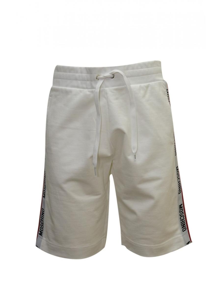 Moschino Bermuda 4409 BANDA LATERALE  Bianco 1
