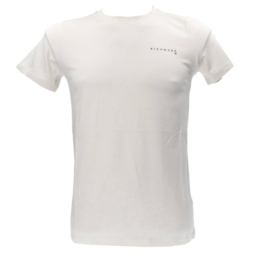 Richmond T-shirt UMA23050OTS t shirt ianar Bianco panna 1