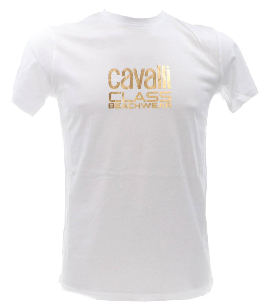 Just Cavalli T-shirt Class beachwear Bianco 1