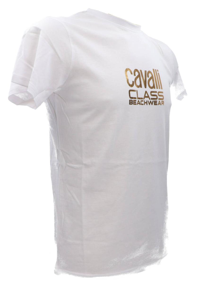 Just Cavalli T-shirt Class beachwear Bianco 2