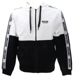 Felpe Felpa con Cappuccio e Cerniera V1A1721 Bianco