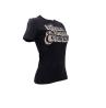 T-shirt 75HAHG02 LOGO SPEN CRYSTAL Nero