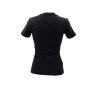 T-shirt 75HAHG02 LOGO SPEN CRYSTAL Nero