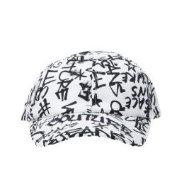 Cappellini SEWING PRINTED CAP Bianco