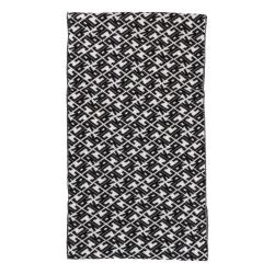 Sciarpe SCARF MANAK Bianco Nero Logo