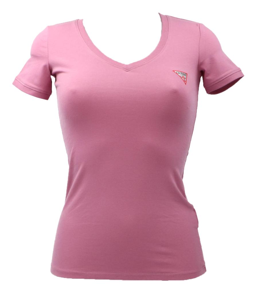 Guess T-shirt W2YI45J1211 MINI LOGO Lilla Glicine 1