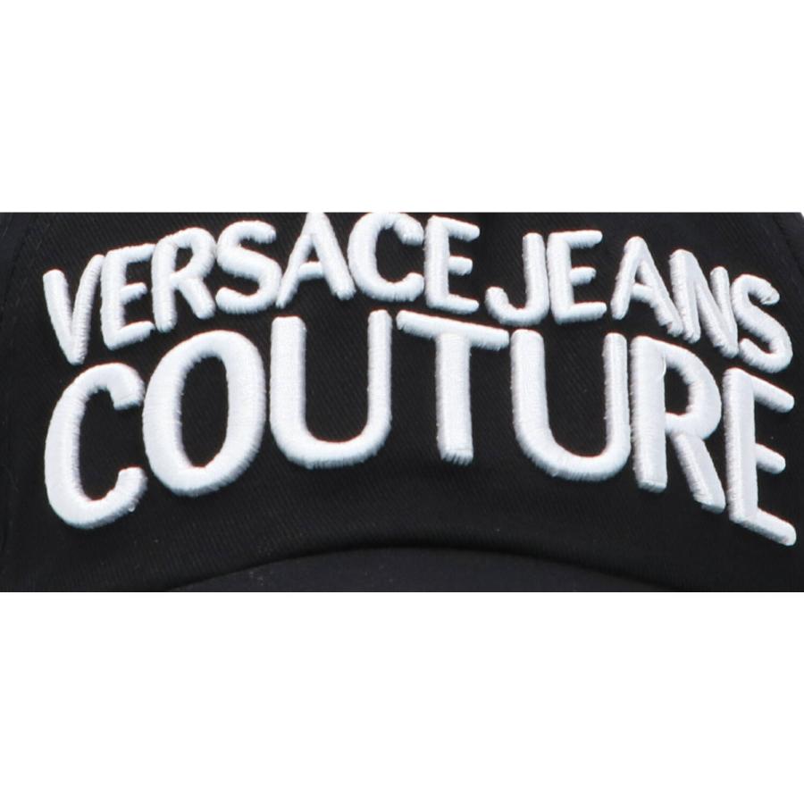 Versace Cappellini baseball cap canvas  Nero Bianco 3