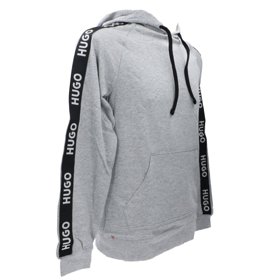 Hugo Felpe SPORTY LOGO HOODIE Grigio 2