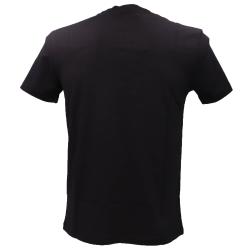 T-shirt 74GAHT06 VEBLEM RUBB SMALL Nero Oro