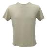 T-shirt TE2727SS girocollo Lino Verde Chiaro