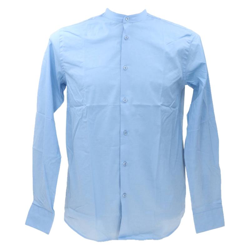 Camicia CE917SS Coreana Azzurro