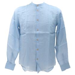 Camicia CE9111SS Coreana Azzurro