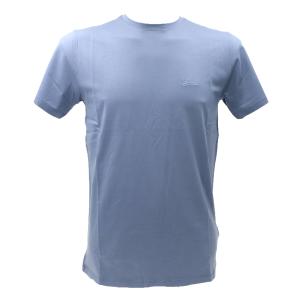 SS CN BASIC PIMA TEE Azzurro 