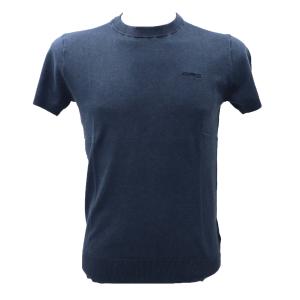 JERSEY GIROCOLLO Blu