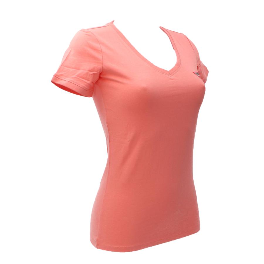 Guess T-shirt SS VN MINI TRIANGLE TEE Arancione 2