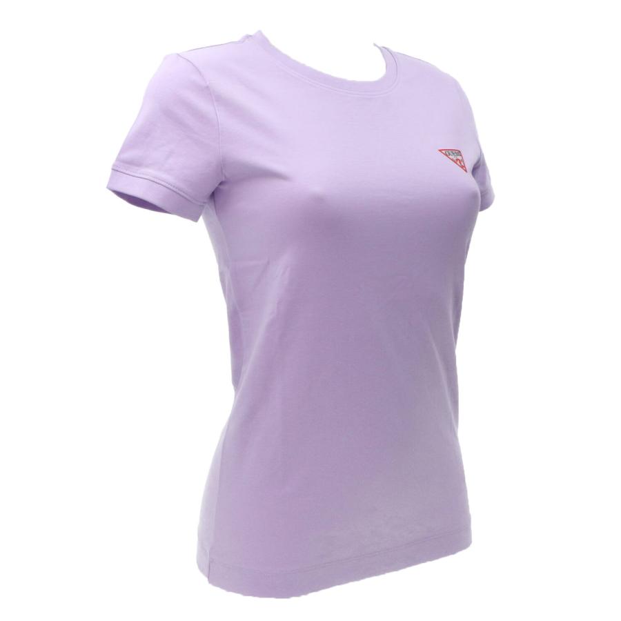 Guess T-shirt SS CN MINI TRIANGLE TEE Lilla 2