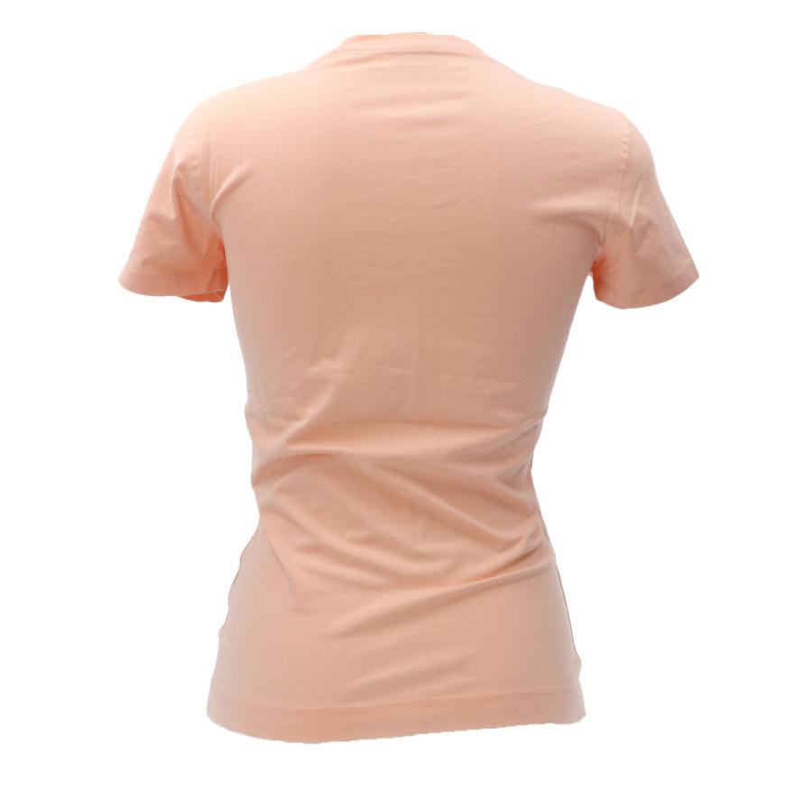 Guess T-shirt TROPICAL TRIANGLE TEE Rosa Pesca 3