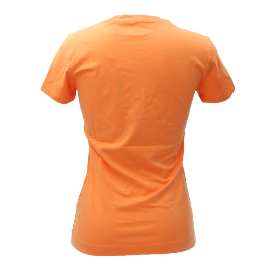 Guess T-shirt TROPICAL TRIANGLE TEE Arancione 3