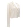 Camicia L020 CAMICIA FLUIDO CREP Bianco Panna