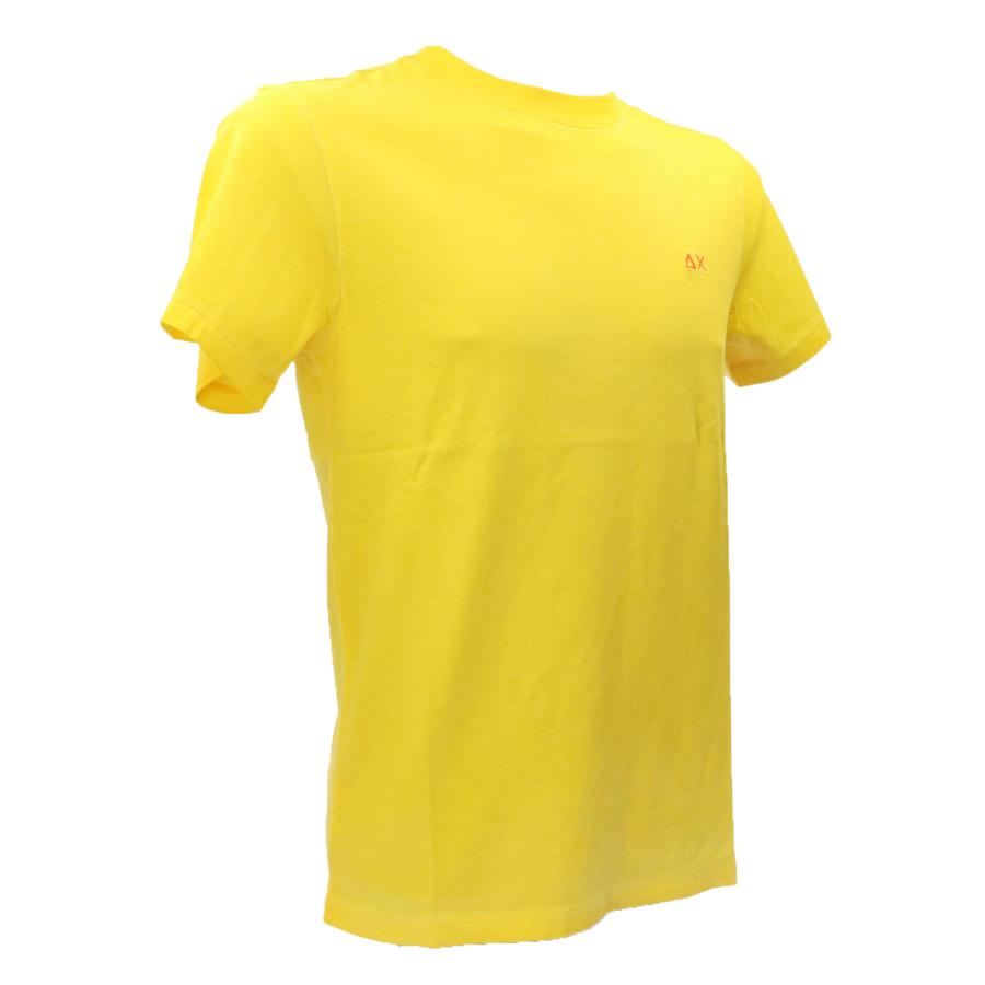 Sun 68 T-shirt T34145 SPECIAL DYED S/S Giallo 2