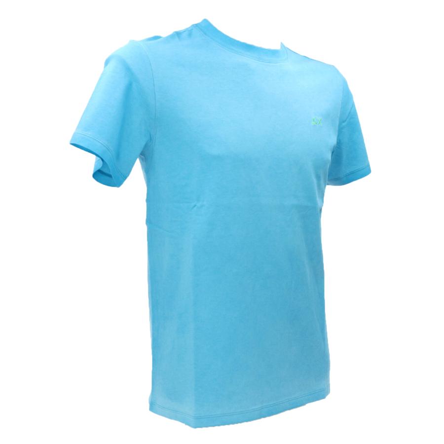 Sun 68 T-shirt T34145 SPECIAL DYED S/S Azzurro 2