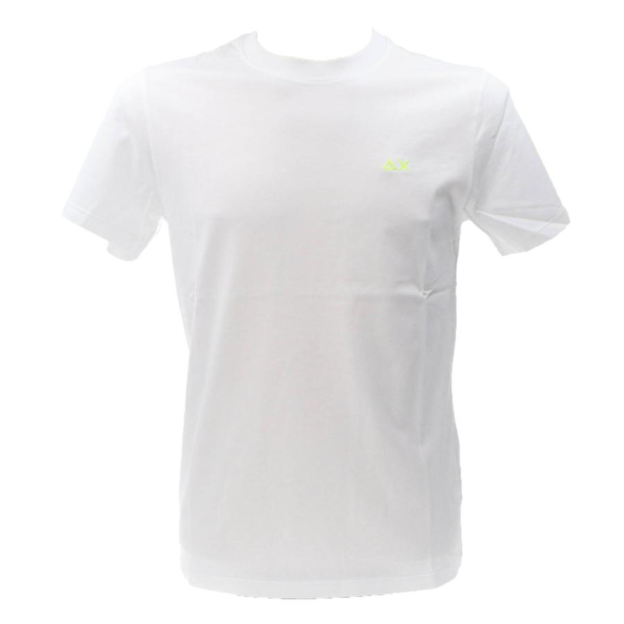 Sun 68 T-shirt T34145 SPECIAL DYED S/S Bianco 1