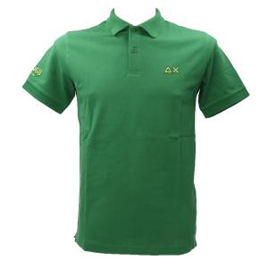 A34140 LOGO BEACH S/S Verde