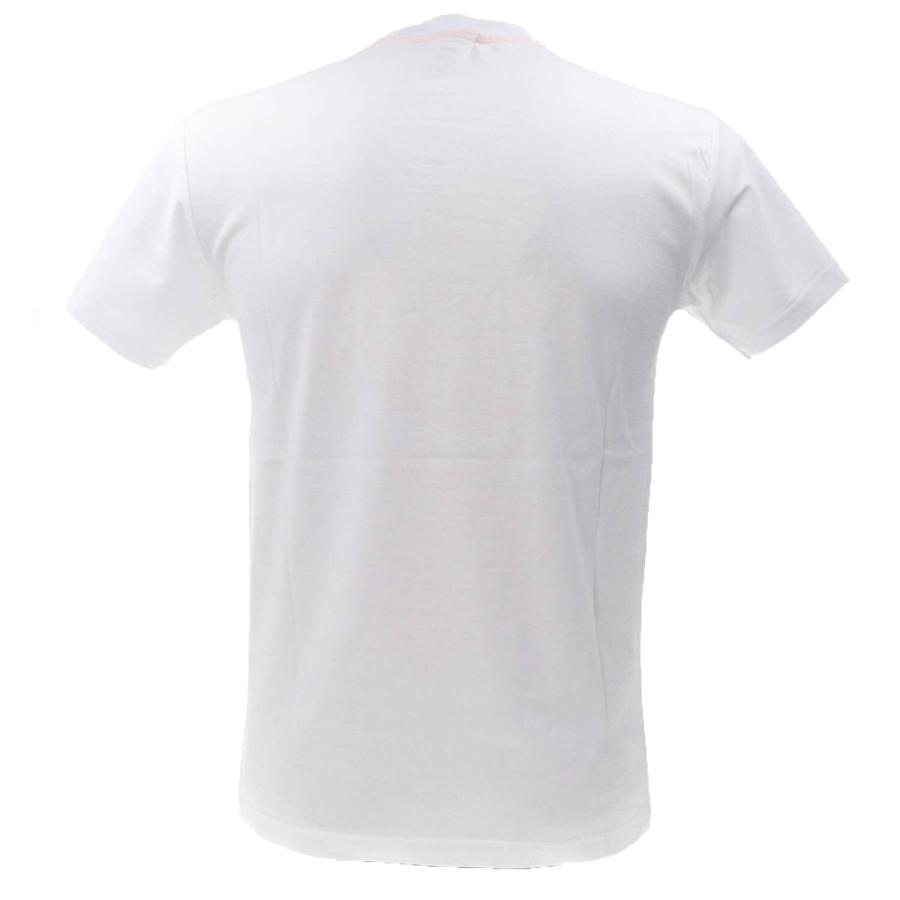 Over D T-shirt Paricollo grafica OE1S2S4T Bianco  3