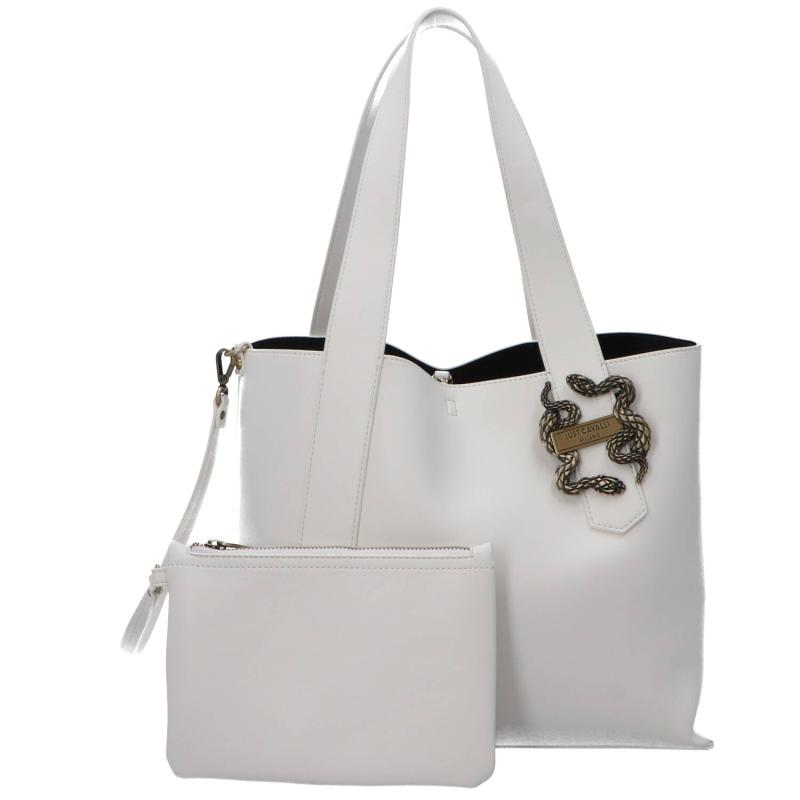 Borse a spalla Range new iconic snakes Bianco