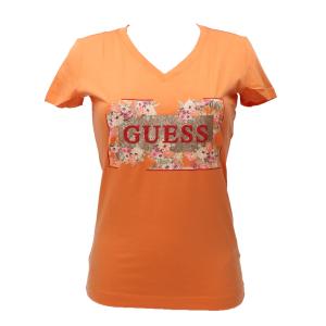 VN LOGO FLOWERS TEE Arancione
