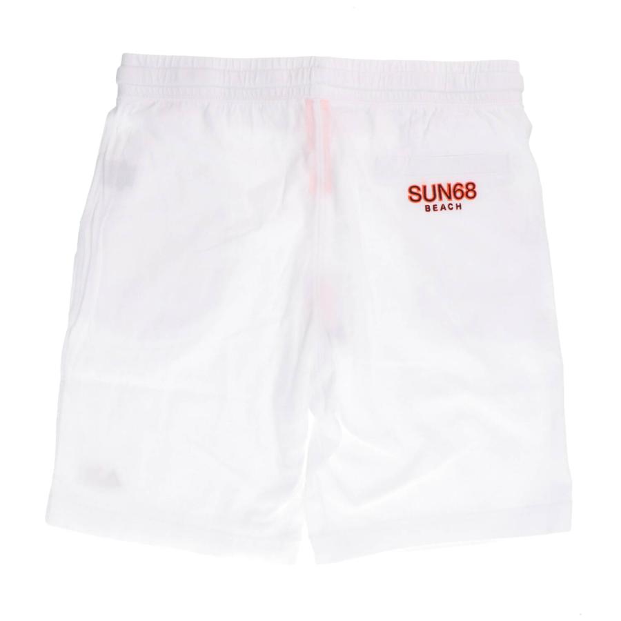 Sun 68 Bermuda F34153 SHORT PANT BEACH LOGO Bianco 3