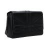 Borse tracolla REAL LEATHER SHOULDER BAG DORICO Nero