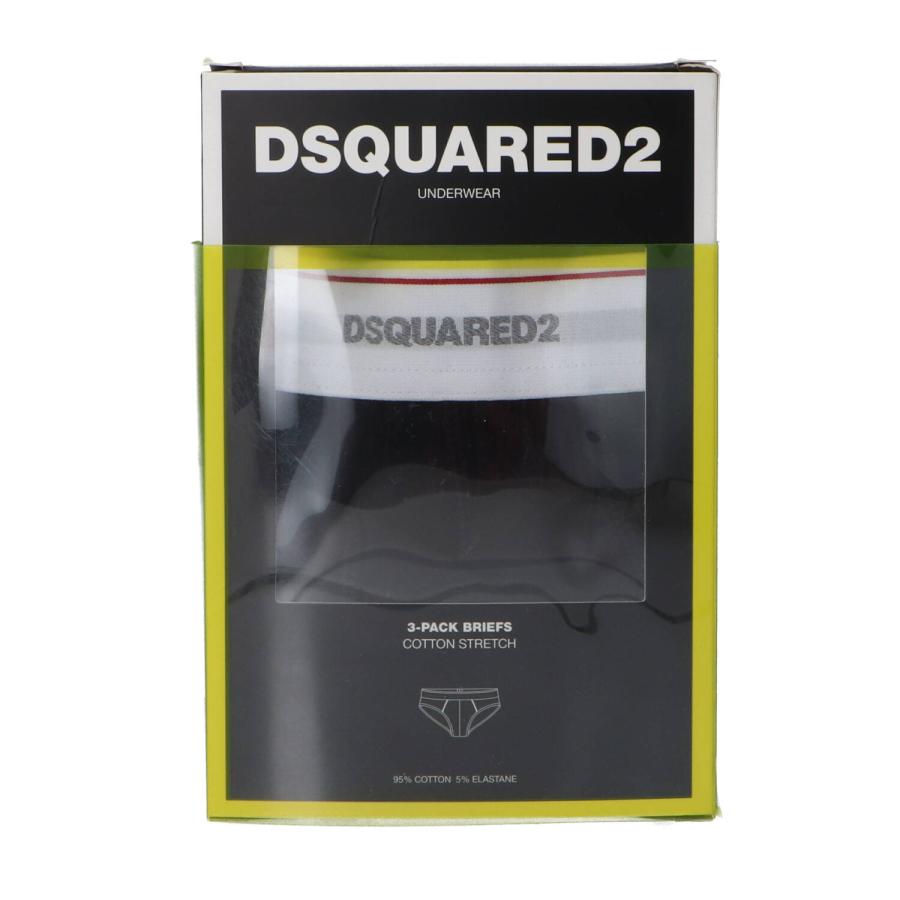 Dsquared2 Intimo DCX610040 BRIEF TRI-PACK Nero 1