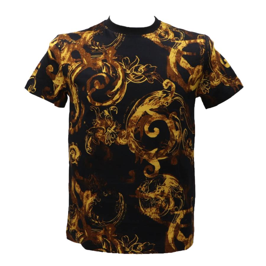 Versace T-shirt ALLOVER WCOLOR BAROQUE Nero 1