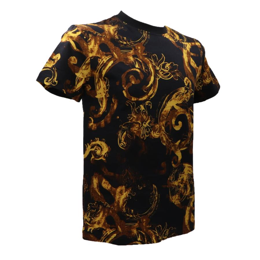 Versace T-shirt ALLOVER WCOLOR BAROQUE Nero 2