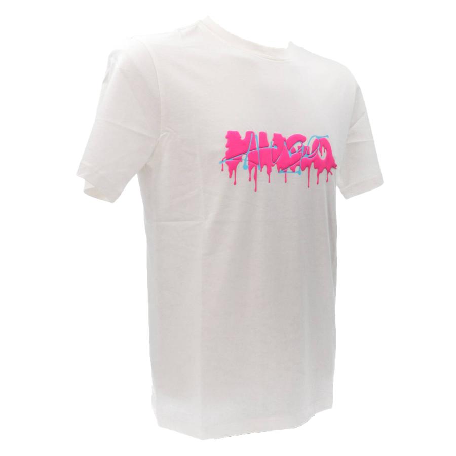 Hugo T-shirt DACATION  Bianco 2