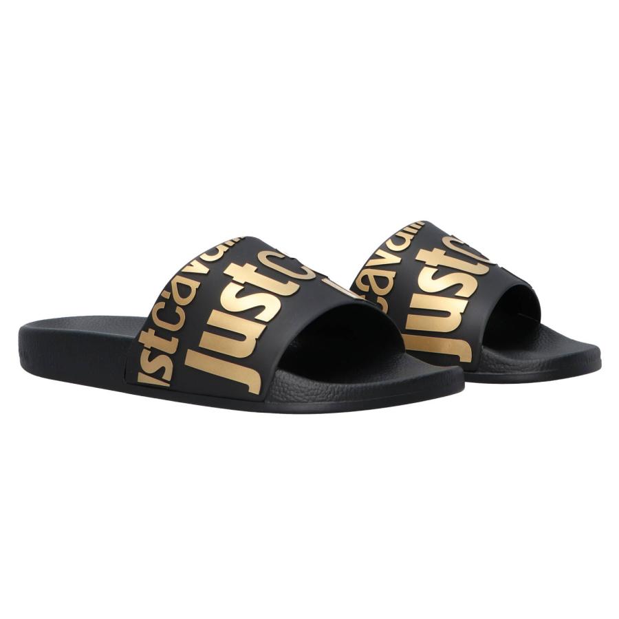 Just Cavalli Scarpe mare FONDO POOL DIS.1 Nero Oro 2