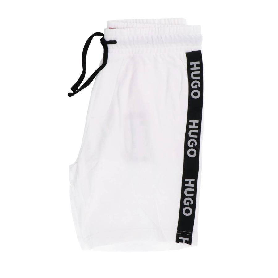 Hugo Bermuda SPORTY LOGO SHORTS Bianco 1