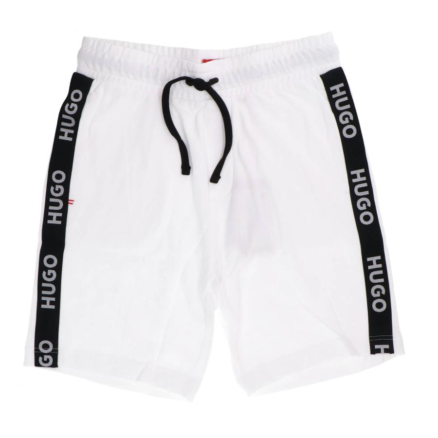 Hugo Bermuda SPORTY LOGO SHORTS Bianco 2