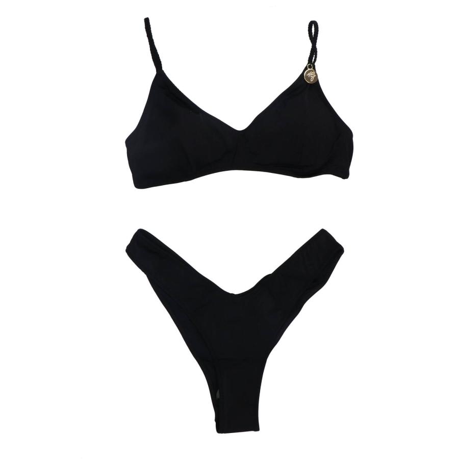 4giveness Costume BIKINI TOP E SLIP SHINY 3622 Nero 1