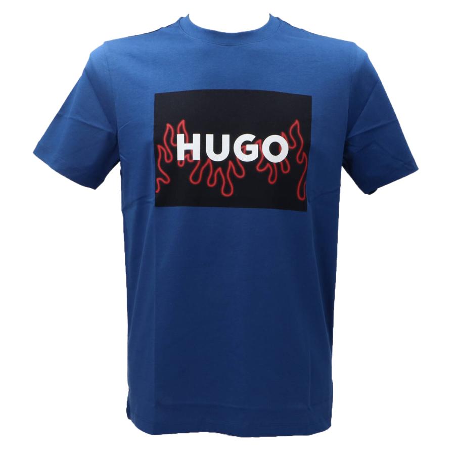Hugo T-shirt DULIVE_U241 Blu 1