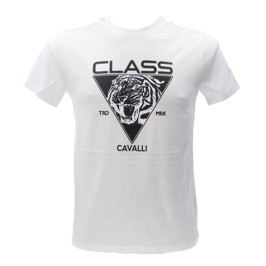 Just Cavalli T-shirt CAVALLI CLASS  Bianco Nero 1