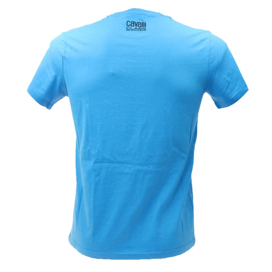 Just Cavalli T-shirt CAVALLI CLASS  Azzurro Nero 3
