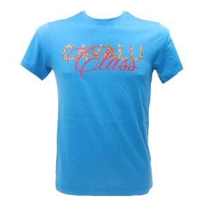 CAVALLI CLASS T-SHIRT Azzurro